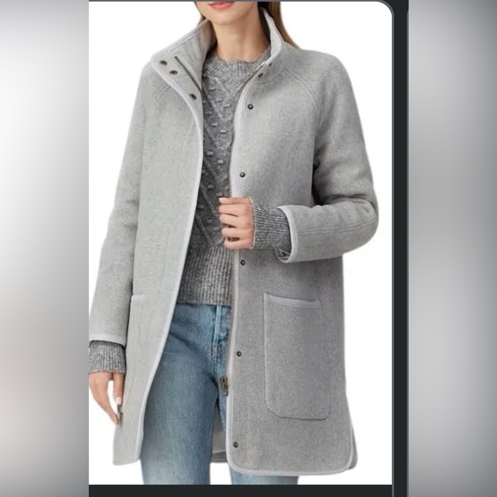 Madewell Estate Cocoon Coat M - Picture 2 of 2